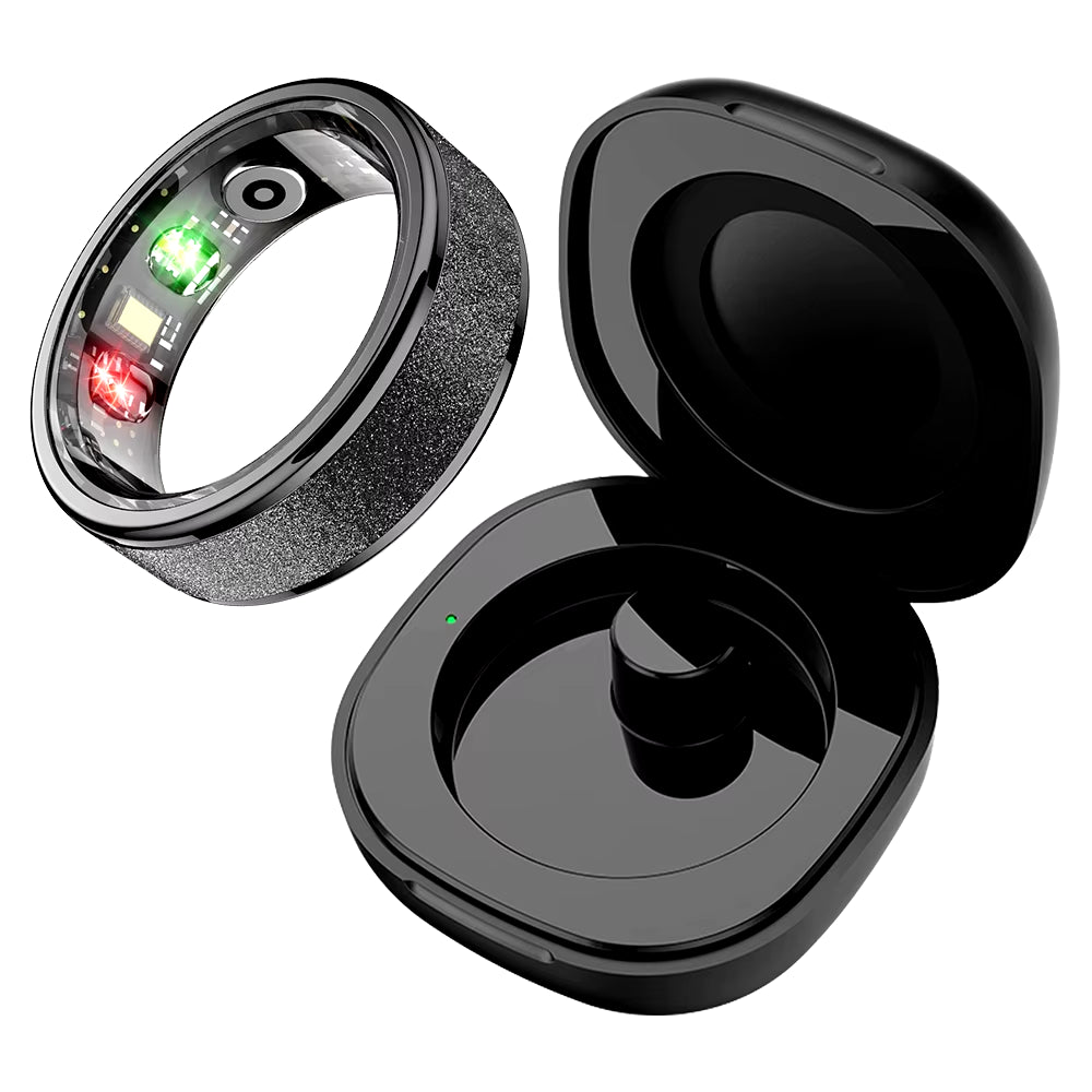 COLMI R10 Anillo Inteligente Con Estuche De Carga Para Hombres Y Mujeres, Monitor De Salud Y Sueño, Resistente Al Agua Hasta 5 ATM, Modo Multideporte