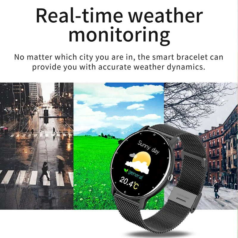 Lige-Reloj Inteligente Para Mujer, Accesorio De Pulsera Resistente Al Agua IP67 Con Pantalla Táctil, Bluetooth, Compatible Con Android E Ios, 2026