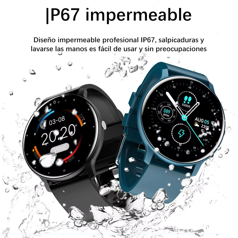 Lige-Reloj Inteligente Deportivo Para Hombre, Nuevo Accesorio De Pulsera Resistente Al Agua IP67 Con Bluetooth Y Pantalla Táctil, Compatible Con Android E Ios, Incluye Caja, 2025