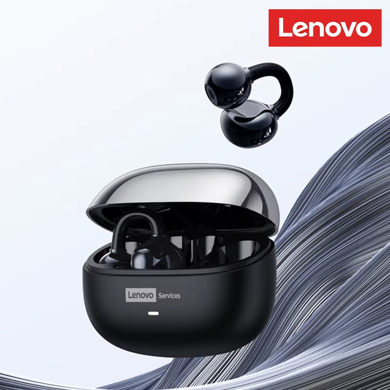 LE302 Wireless Bluetooth 6.0 Headset Long Battery Life Sports Ear Clip Earphones HIFI Stereo Noise Cancelling Headphones