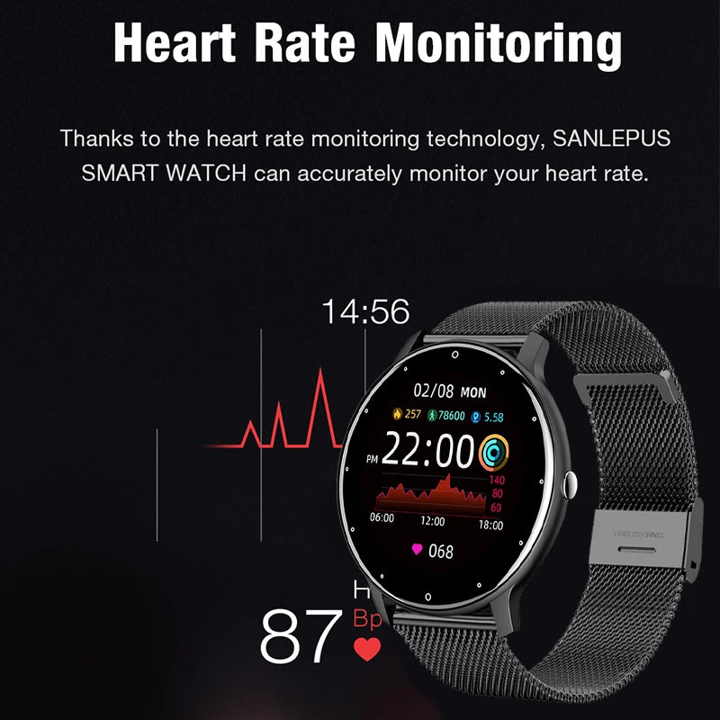 Lige-Reloj Inteligente Para Mujer, Accesorio De Pulsera Resistente Al Agua IP67 Con Pantalla Táctil, Bluetooth, Compatible Con Android E Ios, 2026