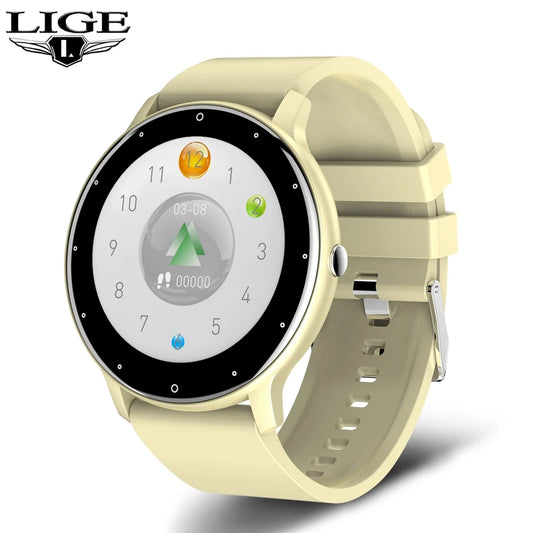 Lige-Reloj Inteligente Deportivo Para Hombre, Nuevo Accesorio De Pulsera Resistente Al Agua IP67 Con Bluetooth Y Pantalla Táctil, Compatible Con Android E Ios, Incluye Caja, 2025