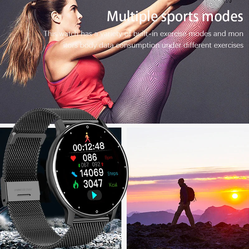 Lige-Reloj Inteligente Para Mujer, Accesorio De Pulsera Resistente Al Agua IP67 Con Pantalla Táctil, Bluetooth, Compatible Con Android E Ios, 2026