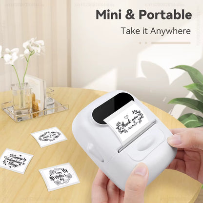 Mini Impresora Térmica Portátil P50, Semilar a E210 M110, Máquina De Etiquetado Inalámbrica, Impresión DIY De Pegatinas Autoadhesivas